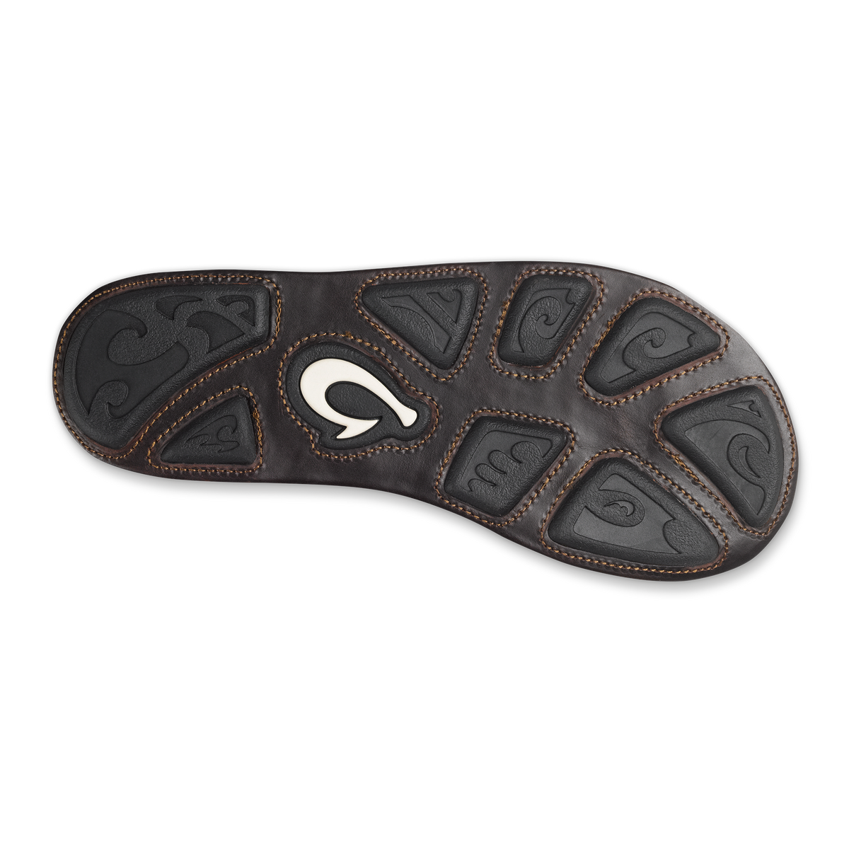 OluKai Deals | Mea Ola Men's Leather Sandals - Tan / Dark Java