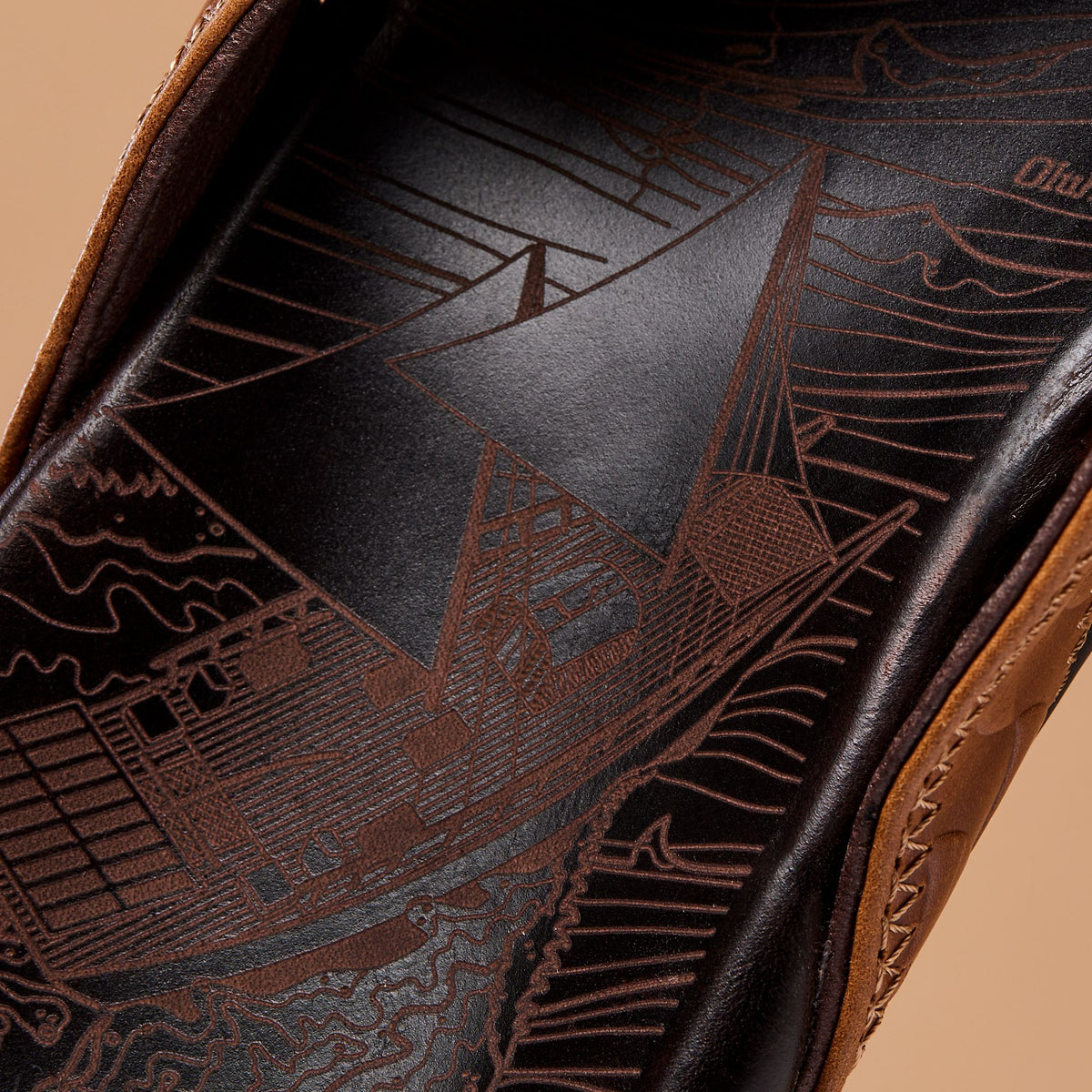OluKai Value | Hikianalia - Tan / Dark Java