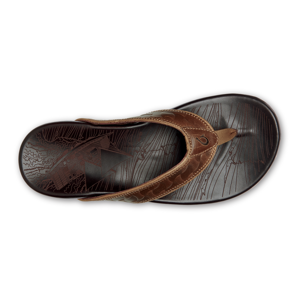 OluKai Value | Hikianalia - Tan / Dark Java
