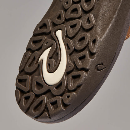 OluKai Quality | ‘Ohana Men's Best Selling Beach Sandals - Tan / Dark Java