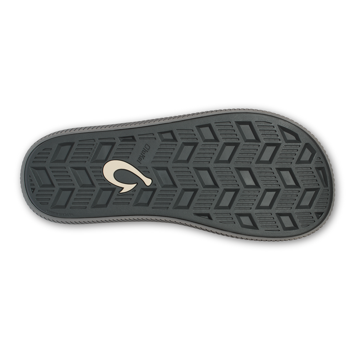 OluKai Featured | Ulele Men's Beach Sandals - Blue Depth / Charcoal