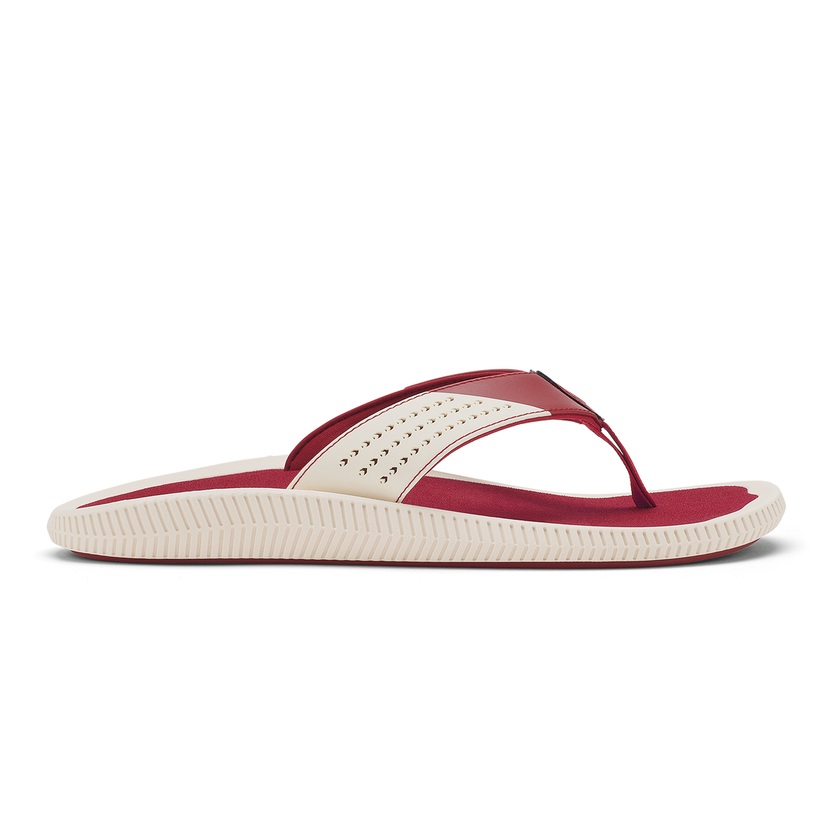 OluKai Quality | Ulele - Off White / Deep Red