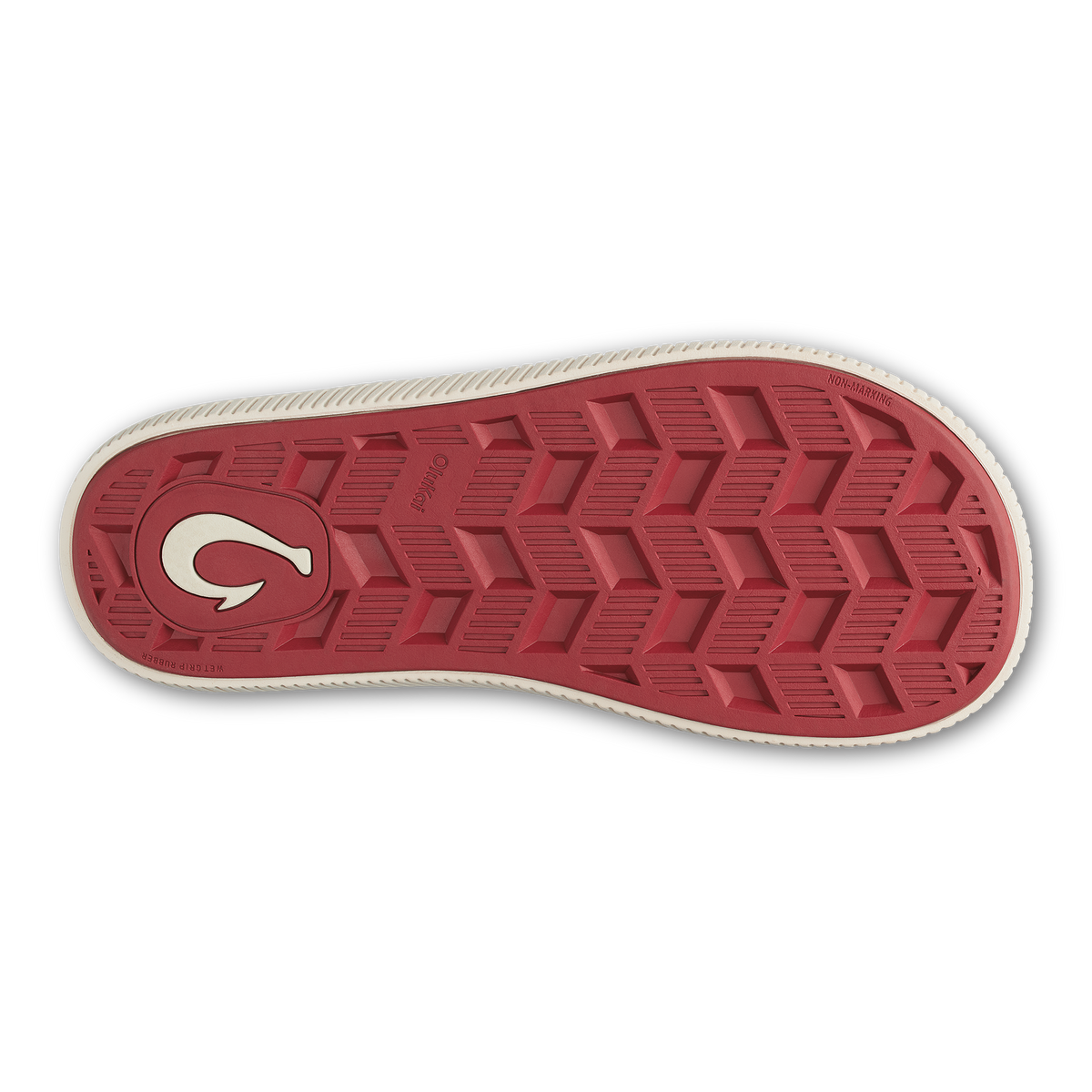 OluKai Quality | Ulele - Off White / Deep Red