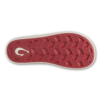 OluKai Quality | Ulele - Off White / Deep Red