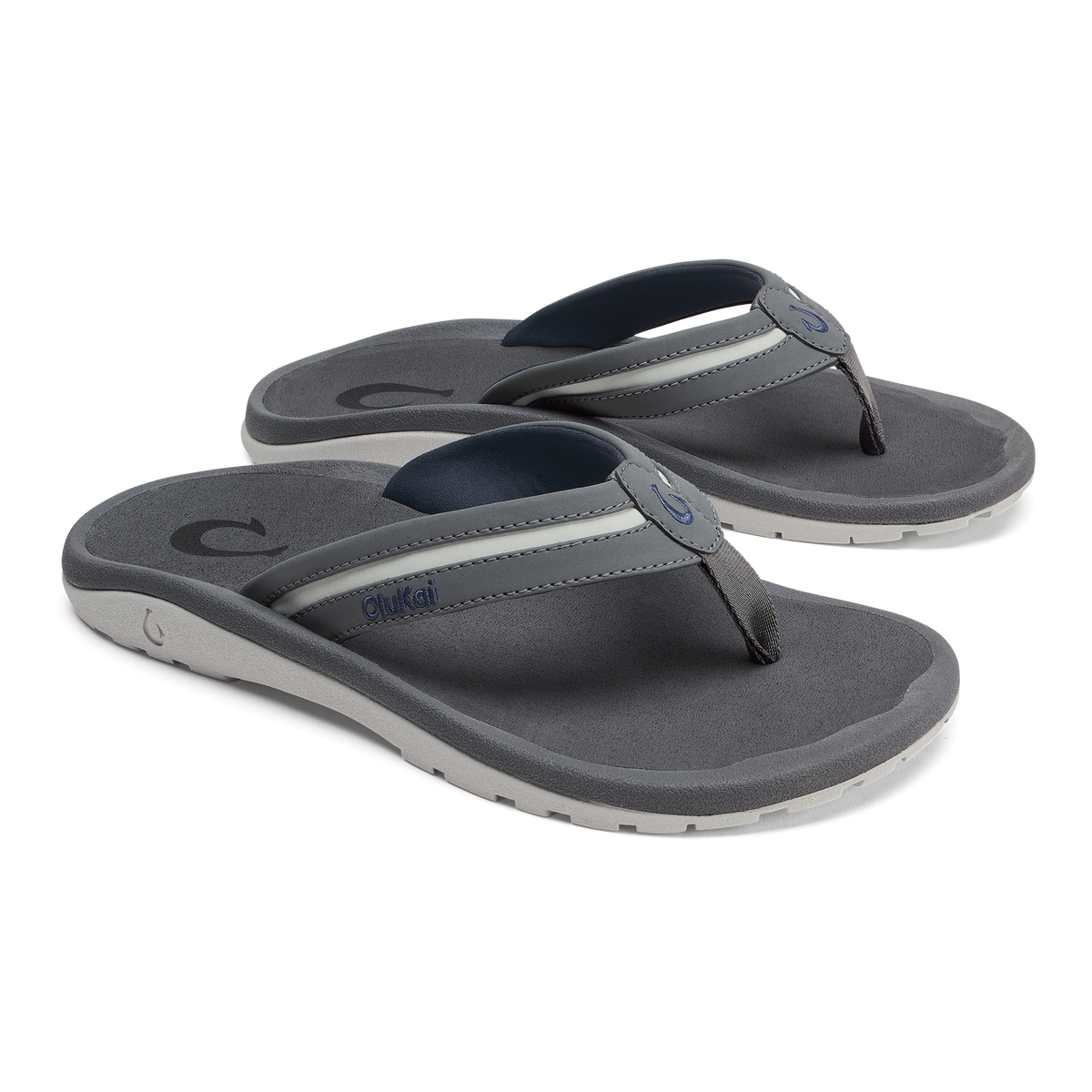 OluKai Everyday | ʻOhana Palua - Cloud Grey / Rock