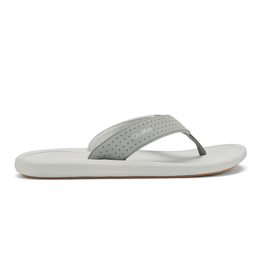 OluKai Sale | Ki‘i Men’s Water Ready Beach Sandals - Ash / Sterling