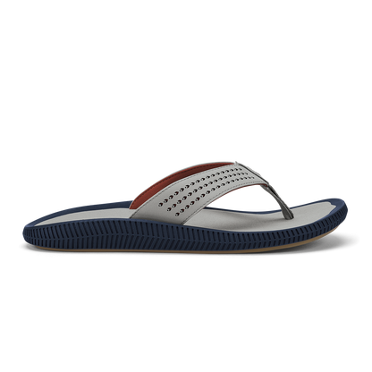 OluKai Trusted | Ulele Men's Beach Sandals - Ash