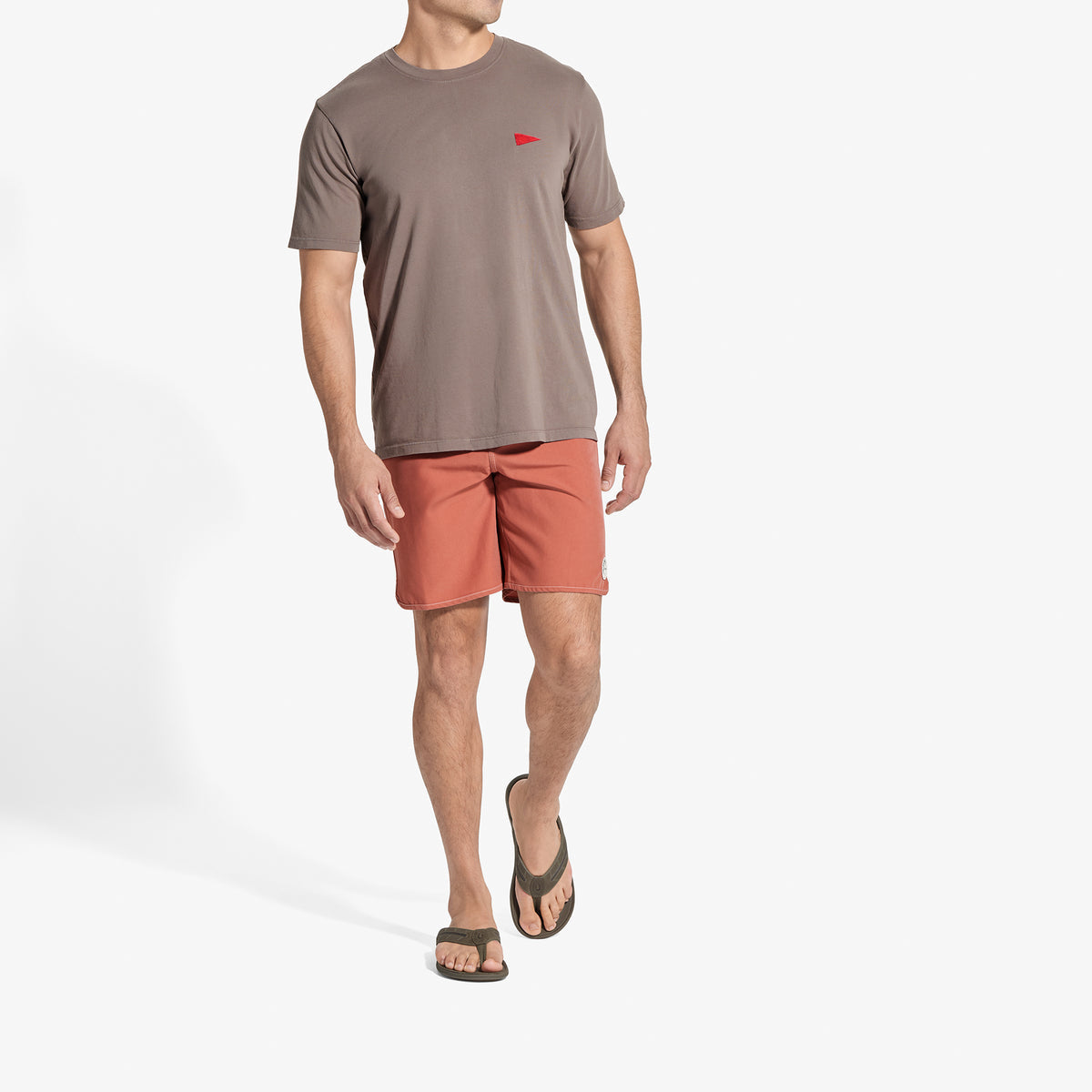 OluKai Everyday | Tuahine Palm - Mustang / Mustang