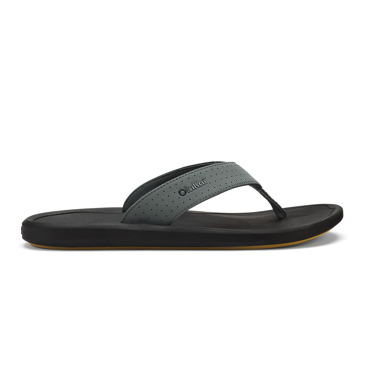 OluKai Quality | Ki‘i Men’s Water Ready Beach Sandals - Rock / Lava Rock
