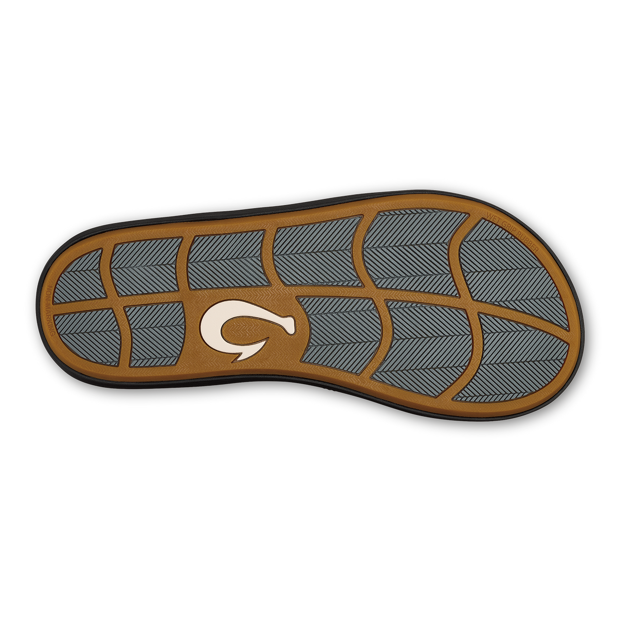 OluKai Quality | Ki‘i Men’s Water Ready Beach Sandals - Rock / Lava Rock
