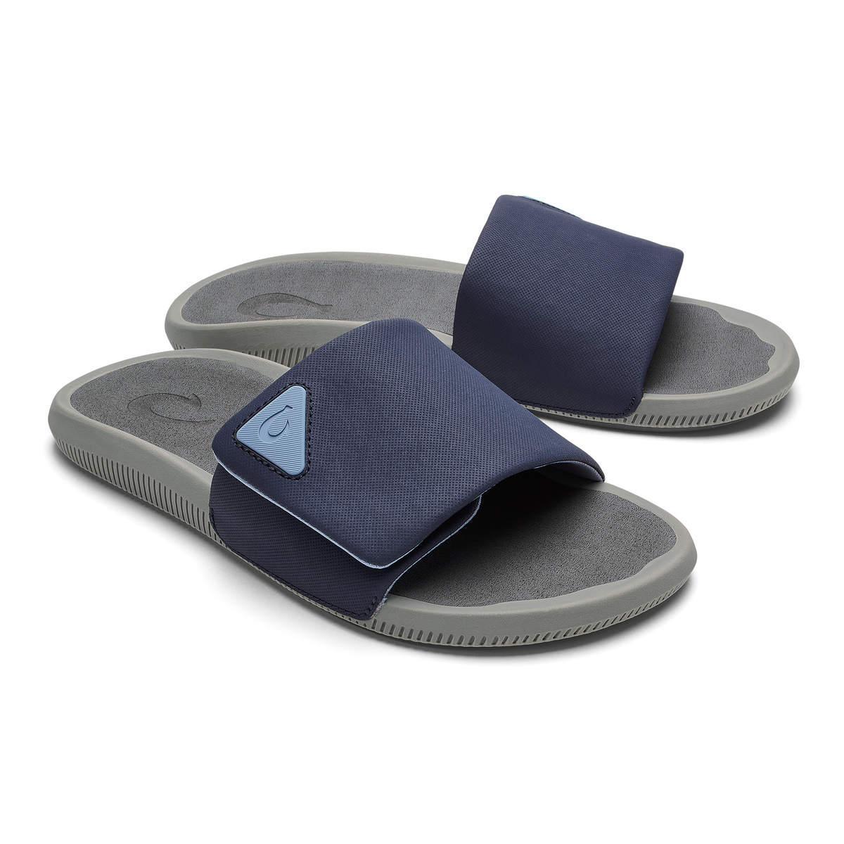 OluKai Value | Ulele Slide - Blue Depth / Charcoal