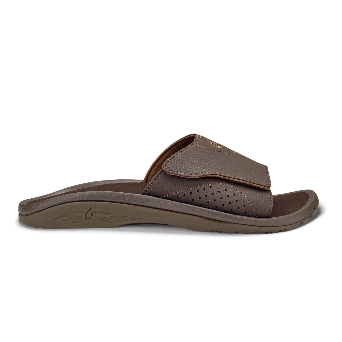 OluKai Special Offer | Nalu Slide Men's Beach Slide Sandals - Dark Java