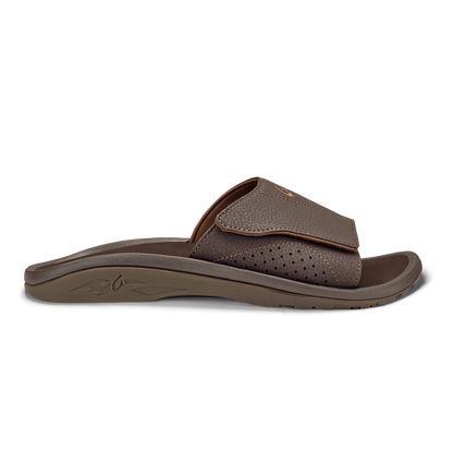 OluKai Special Offer | Nalu Slide Men's Beach Slide Sandals - Dark Java