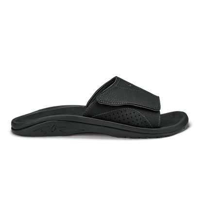 OluKai Special Offer | Nalu Slide Men's Beach Slide Sandals - Black