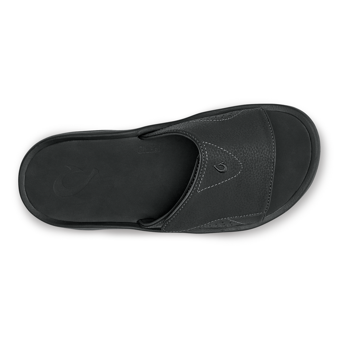 OluKai Special Offer | Nalu Slide Men's Beach Slide Sandals - Black