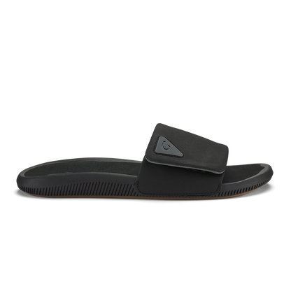 OluKai Essential | Ulele Slide - Lava Rock / Lava Rock