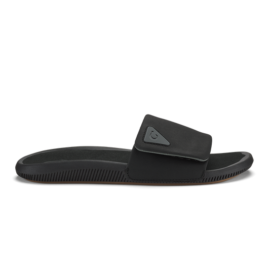 OluKai Essential | Ulele Slide - Lava Rock / Lava Rock