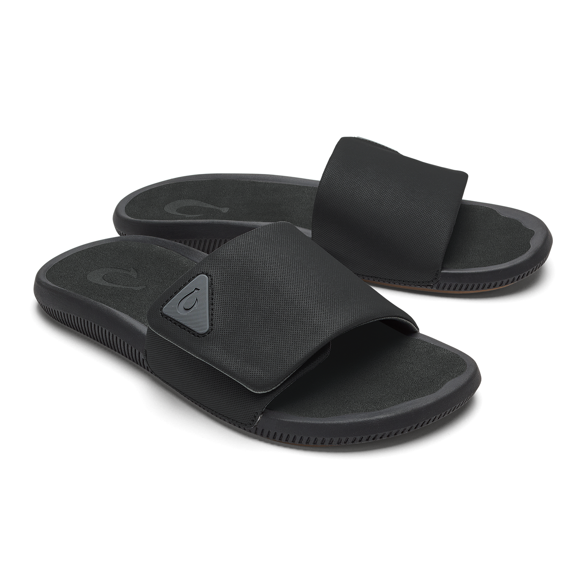 OluKai Essential | Ulele Slide - Lava Rock / Lava Rock