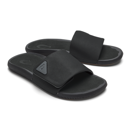 OluKai Essential | Ulele Slide - Lava Rock / Lava Rock