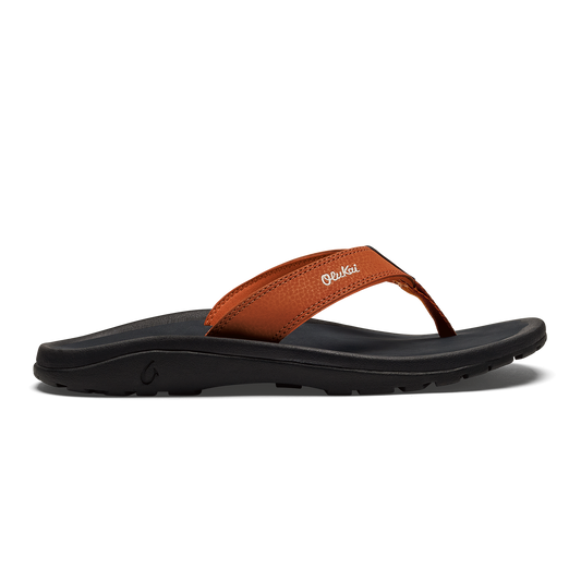 OluKai Great Value | ‘Ohana Men's Best Selling Beach Sandals - Dirt / Lava Rock