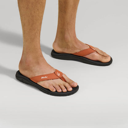 OluKai Great Value | ‘Ohana Men's Best Selling Beach Sandals - Dirt / Lava Rock