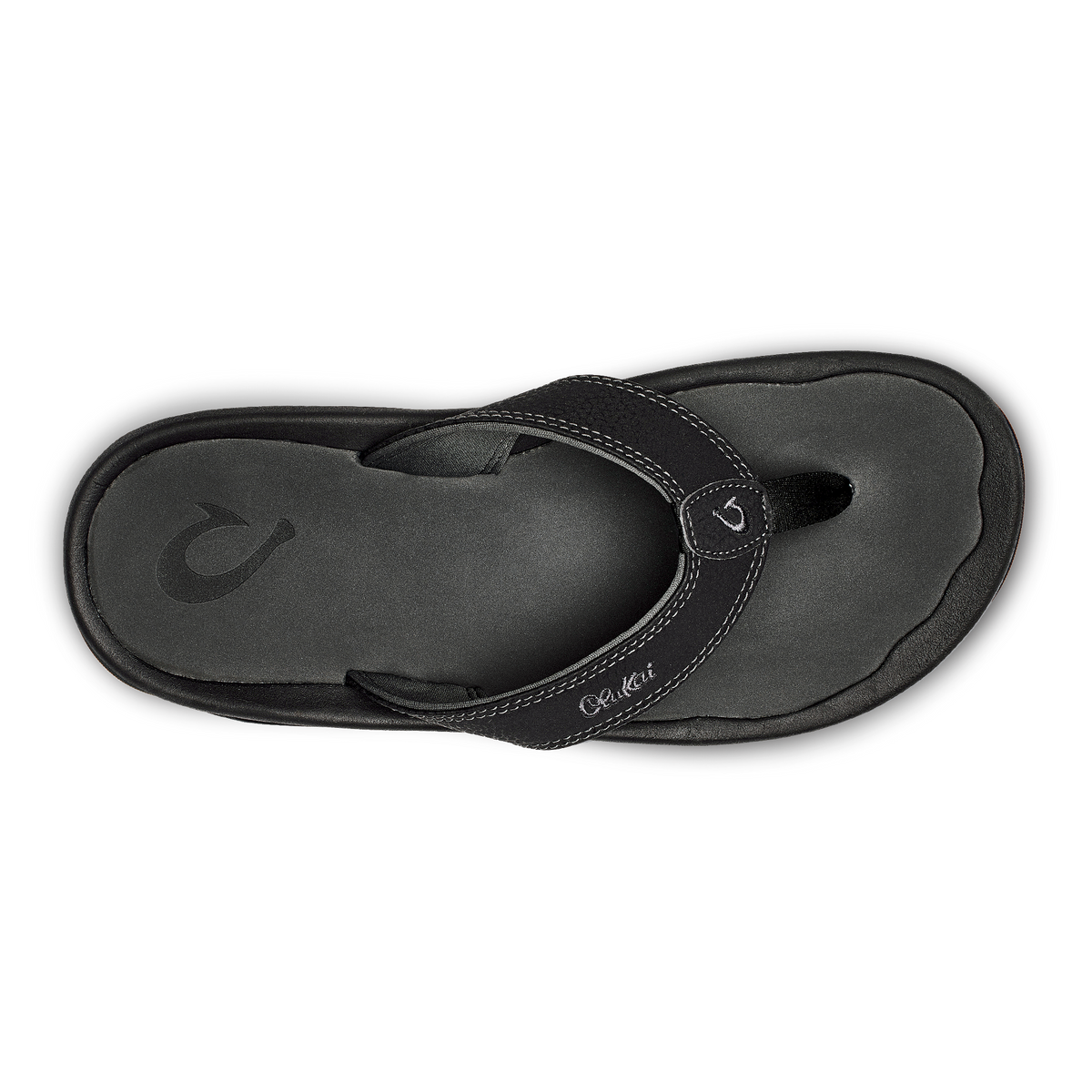 OluKai Deals | OluKai ‘Ohana - Black / Dark Shadow | Men's Beach Sandals