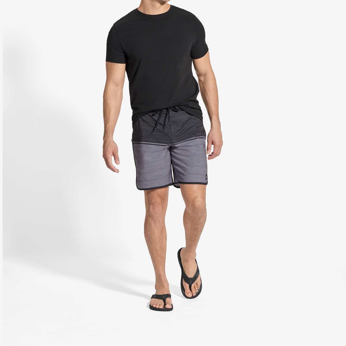 OluKai Deals | OluKai ‘Ohana - Black / Dark Shadow | Men's Beach Sandals
