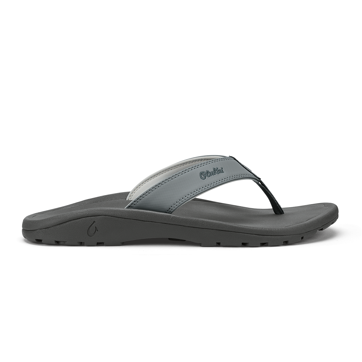 OluKai Trusted | ‘Ohana Men's Best Selling Beach Sandals - Ash / Rock