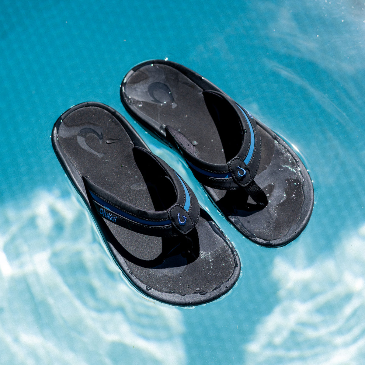 OluKai Value | ʻOhana Pālua - Black / Slate Blue