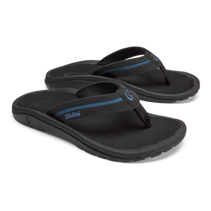 OluKai Value | ʻOhana Pālua - Black / Slate Blue