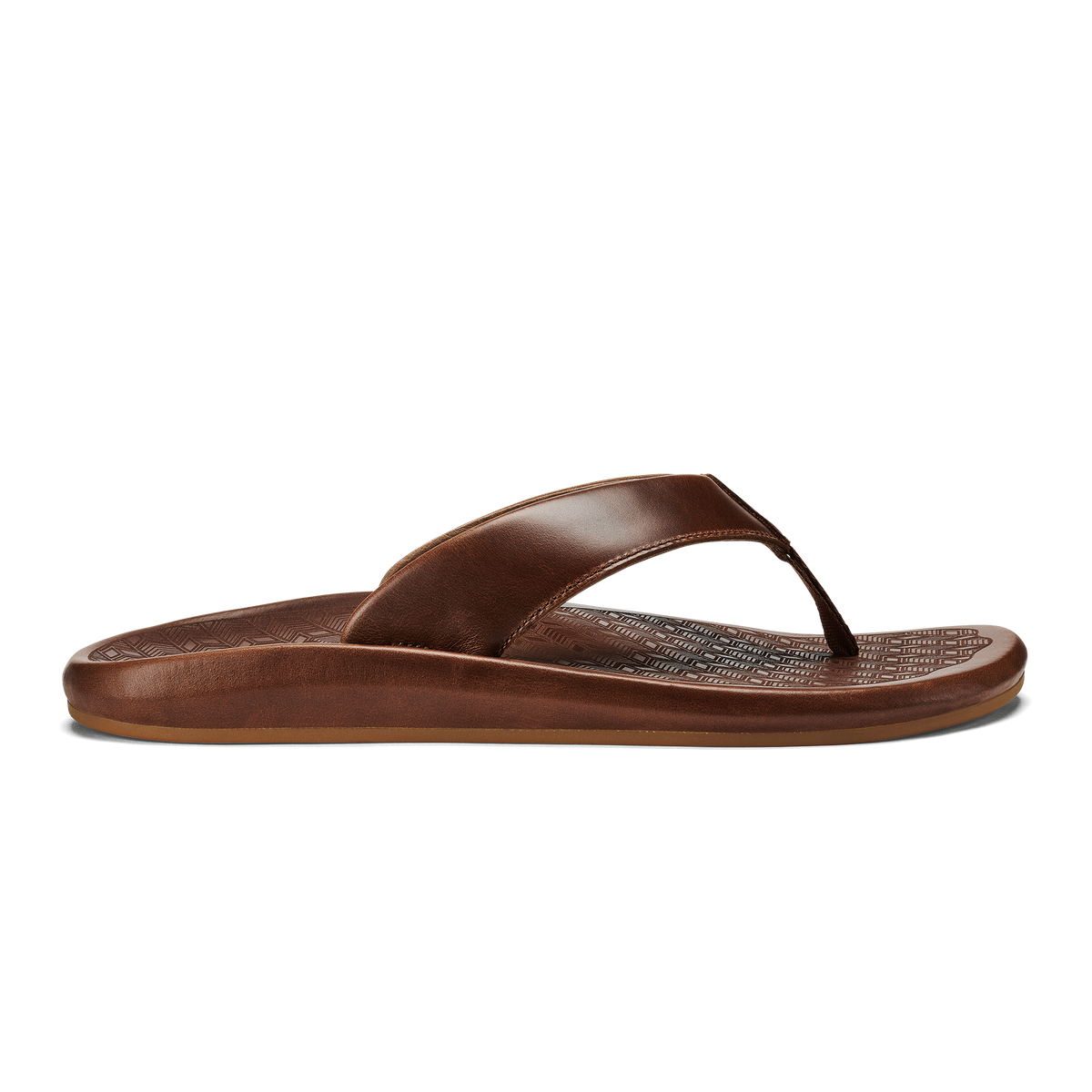 OluKai Value | ‘Ilikai Men‘s Leather Sandals - Toffee