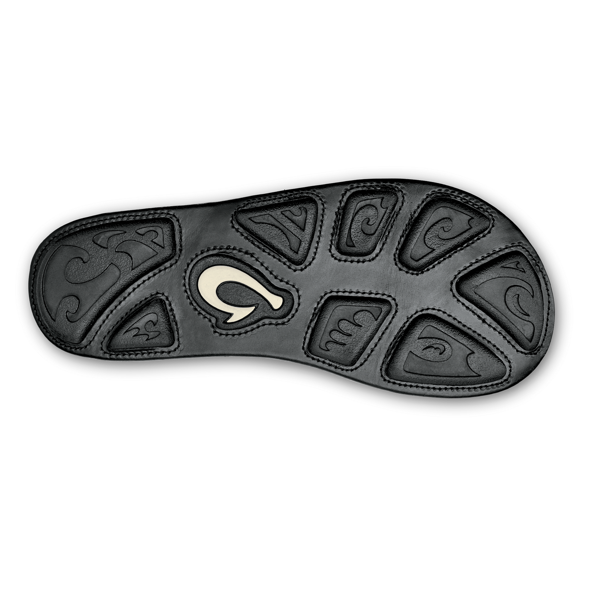OluKai Discount | OluKai Mea Ola - Black | Men's Leather Beach Sandals