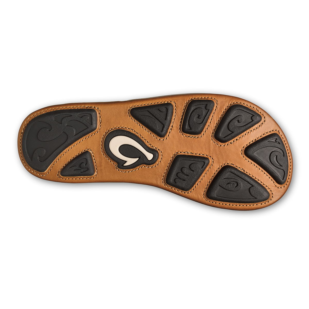 OluKai Customer Favorite | Hiapo - Odyssey Grey / Sahara Men’s Leather Beach Sandals