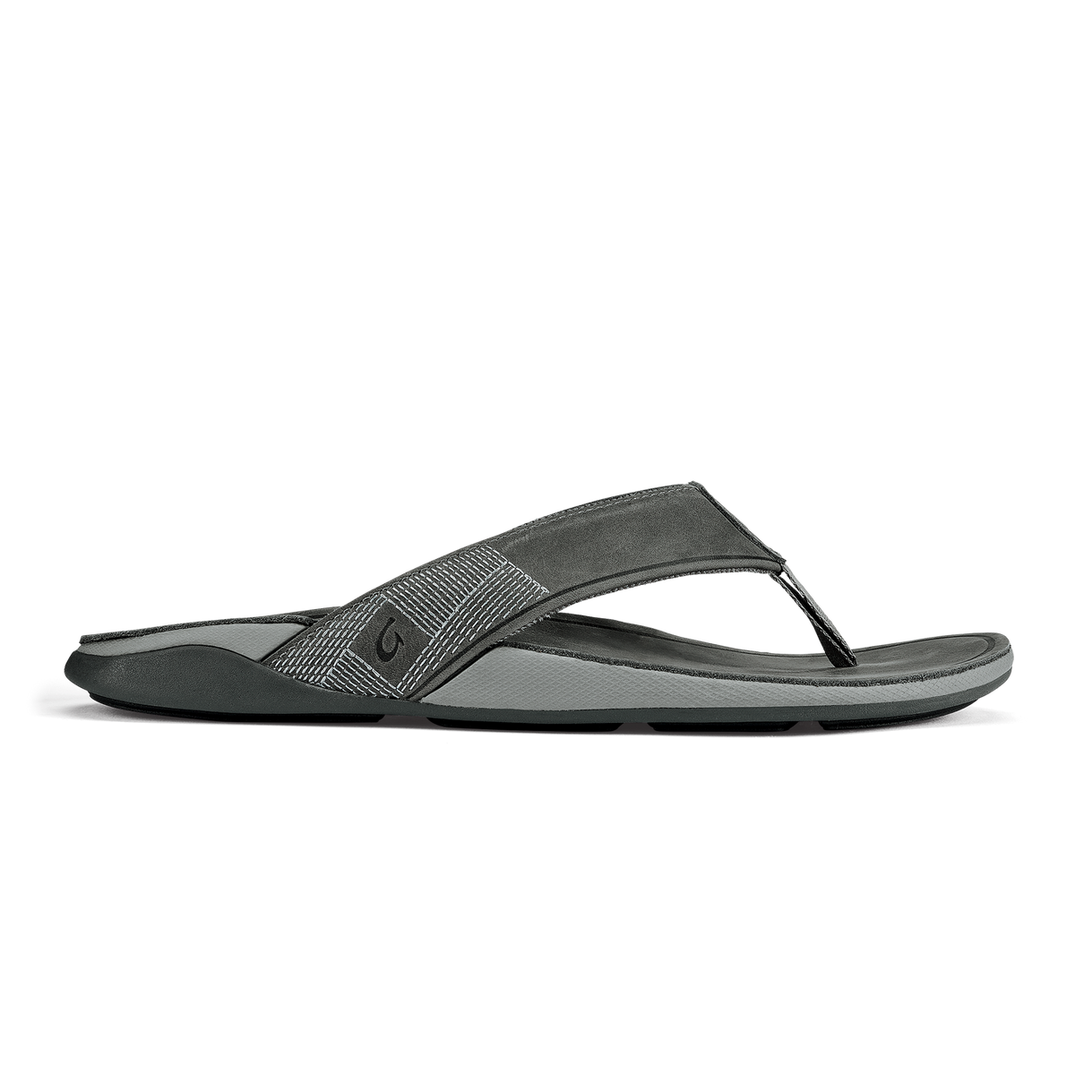 OluKai Value | Tuahine Men's Waterproof Leather Beach Sandals - Lagoon