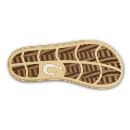 OluKai Trusted | Pili Men’s Waterproof Leather Sandals - Toasted Coconut / Tan