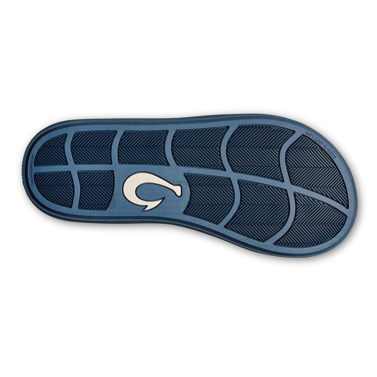 OluKai Premium | Pili Men’s Waterproof Leather Sandals - Blue Fog / Coastal Blue