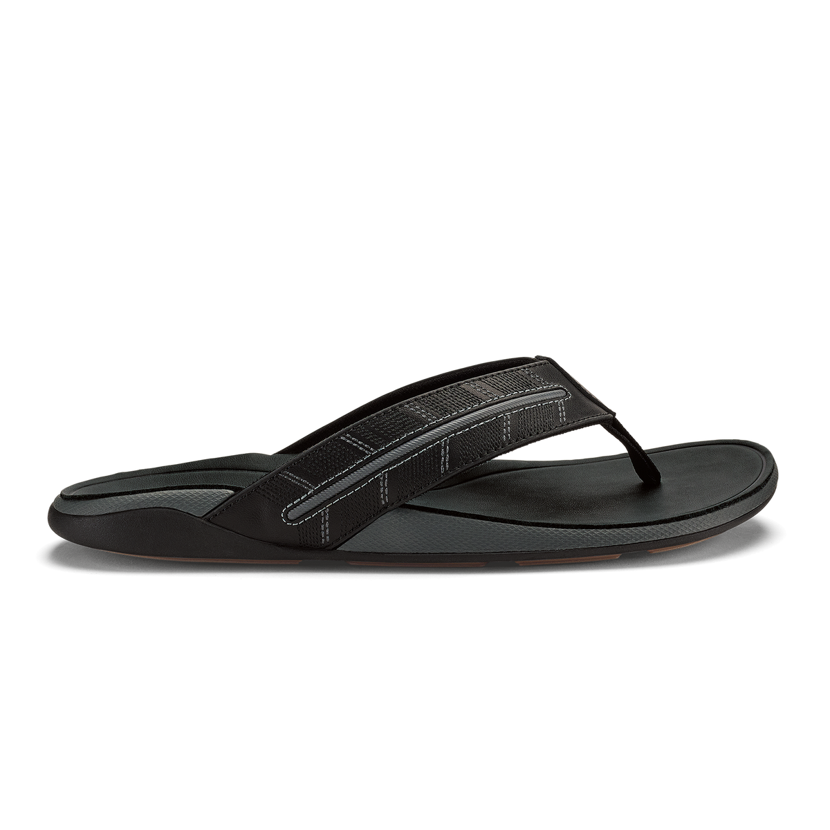 OluKai New | Tuahine Palm - Lava Rock / Dk Shadow