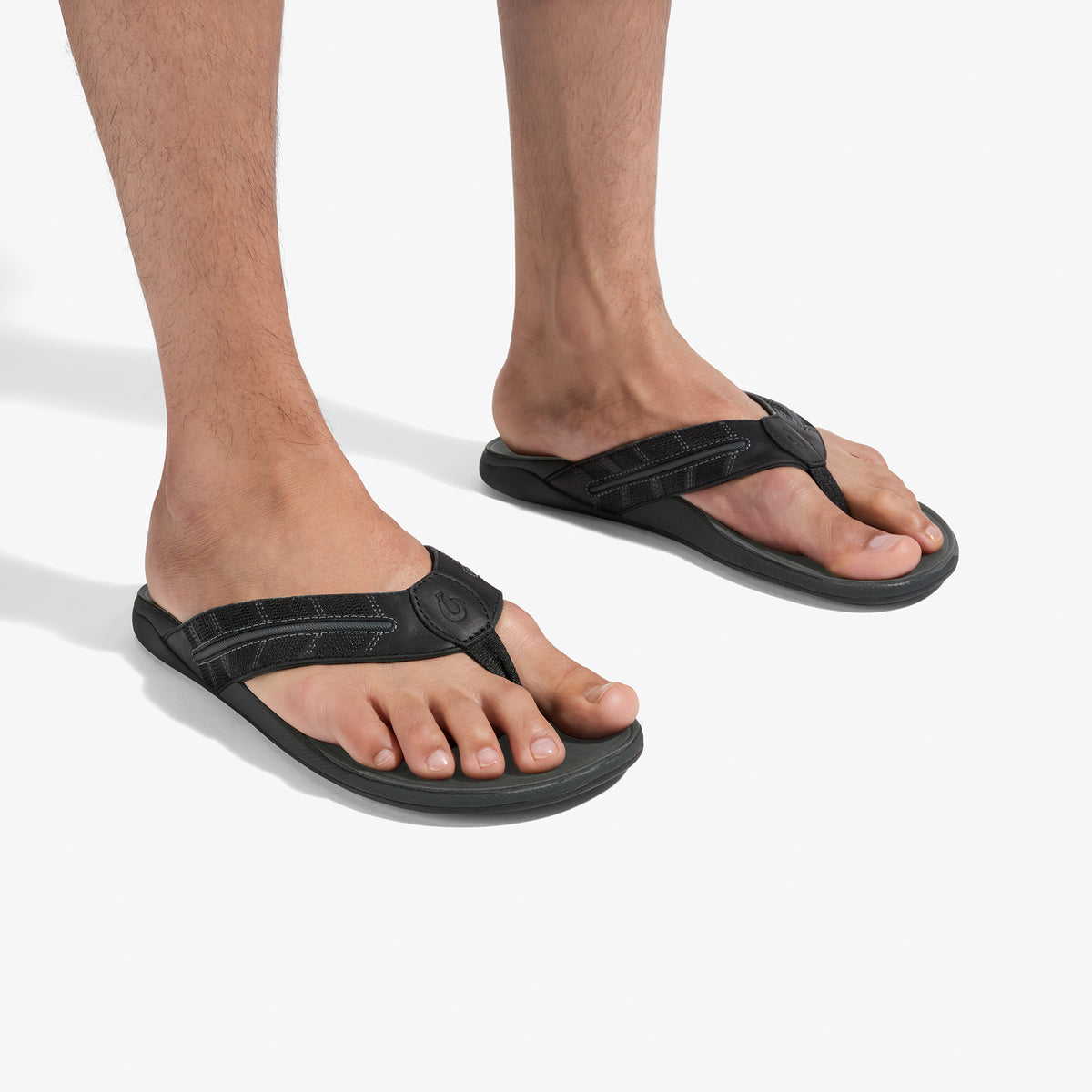 OluKai New | Tuahine Palm - Lava Rock / Dk Shadow