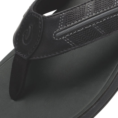 OluKai New | Tuahine Palm - Lava Rock / Dk Shadow