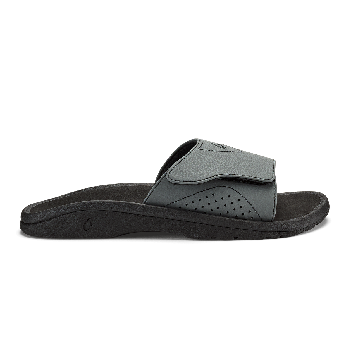 OluKai Best Price | Nalu Slide - Rock / Black