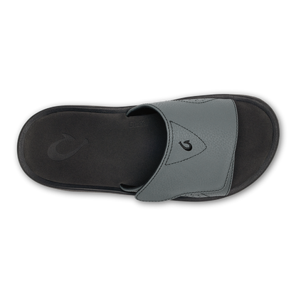 OluKai Best Price | Nalu Slide - Rock / Black