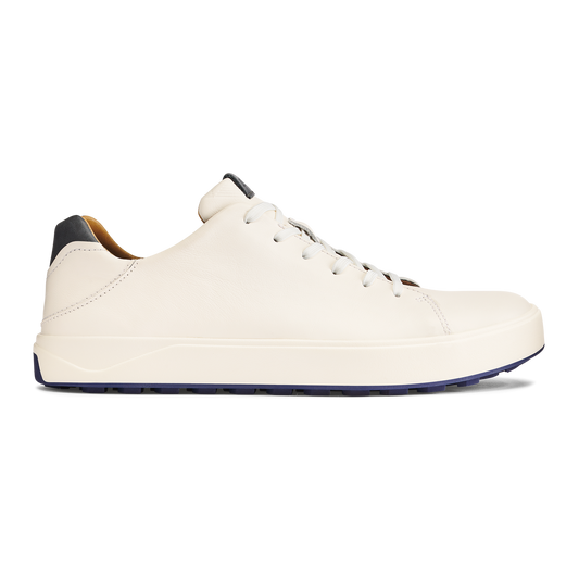 OluKai Exclusive | Wai‘alae Men’s Waterproof Leather Golf Shoes - White