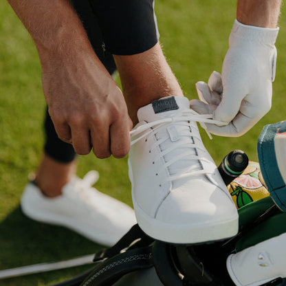 OluKai Exclusive | Wai‘alae Men’s Waterproof Leather Golf Shoes - White