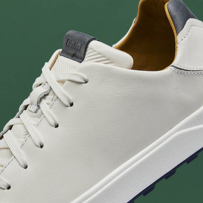 OluKai Exclusive | Wai‘alae Men’s Waterproof Leather Golf Shoes - White