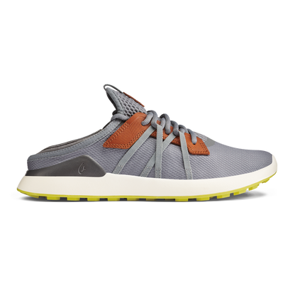 OluKai Smart Buy | Manele Men’s Breathable Golf Shoes - Poi / Charcoal