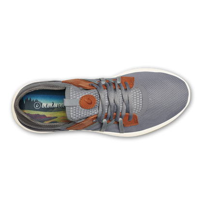 OluKai Smart Buy | Manele Men’s Breathable Golf Shoes - Poi / Charcoal