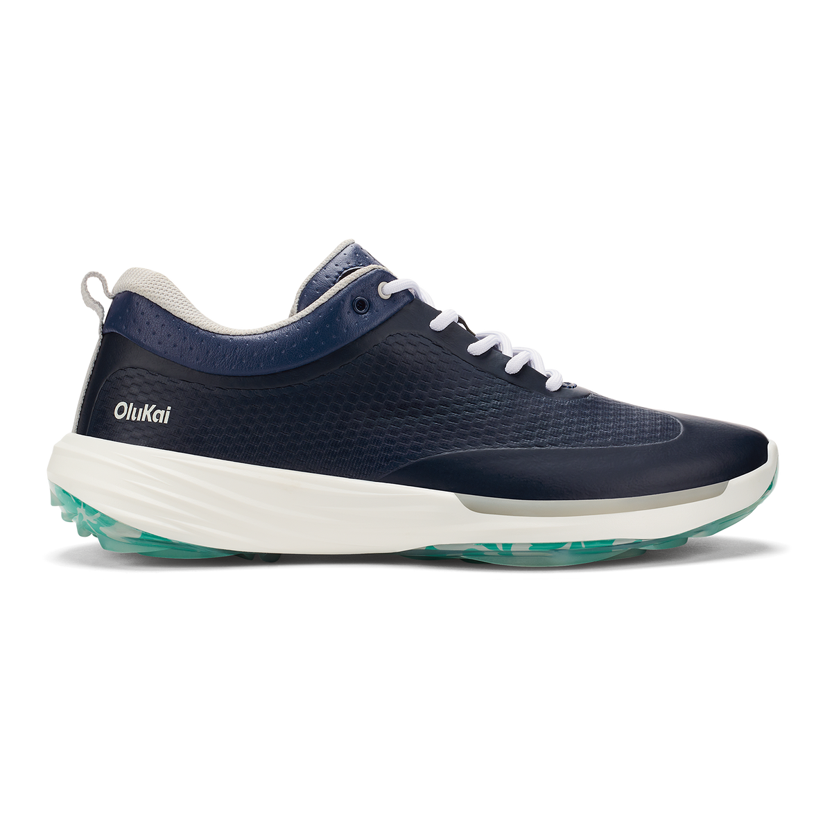 OluKai Best Seller | Mākena Men’s Waterproof Golf Shoes - Mood Indigo