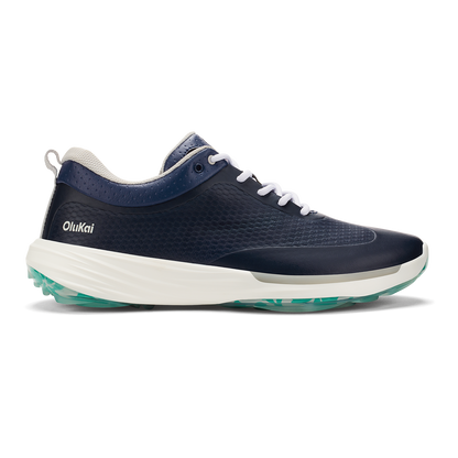 OluKai Best Seller | Mākena Men’s Waterproof Golf Shoes - Mood Indigo