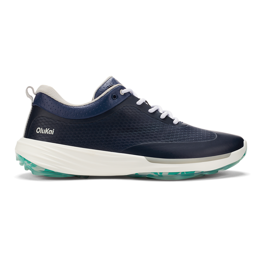 OluKai Best Seller | Mākena Men’s Waterproof Golf Shoes - Mood Indigo