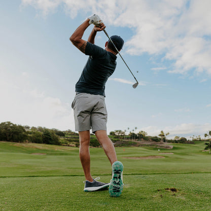 OluKai Best Seller | Mākena Men’s Waterproof Golf Shoes - Mood Indigo